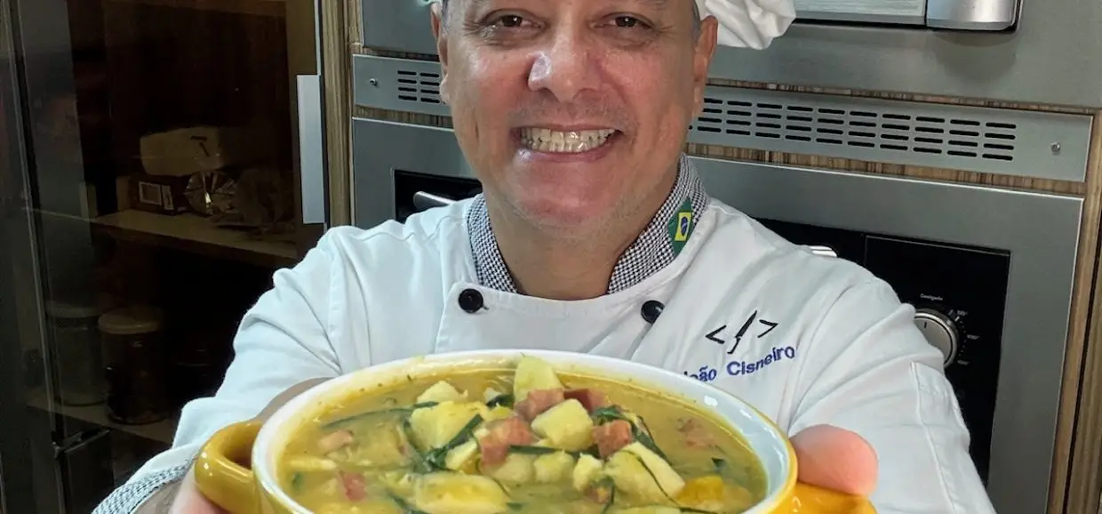 Sopa de Inhame Chef Joao Cisneiro