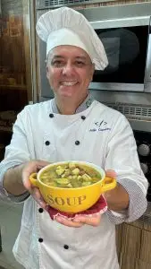 Sopa de Inhame Chef Joao Cisneiro