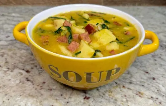 Sopa de Inhame Chef Joao Cisneiro