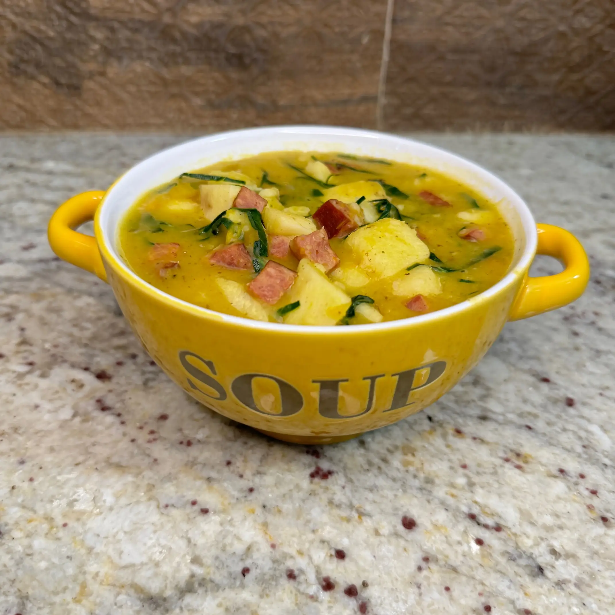 Sopa de Inhame Chef Joao Cisneiro